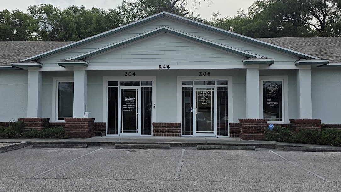 The Timko Audiology office at 844 N. Stone Street, Suite 206, DeLand, Florida